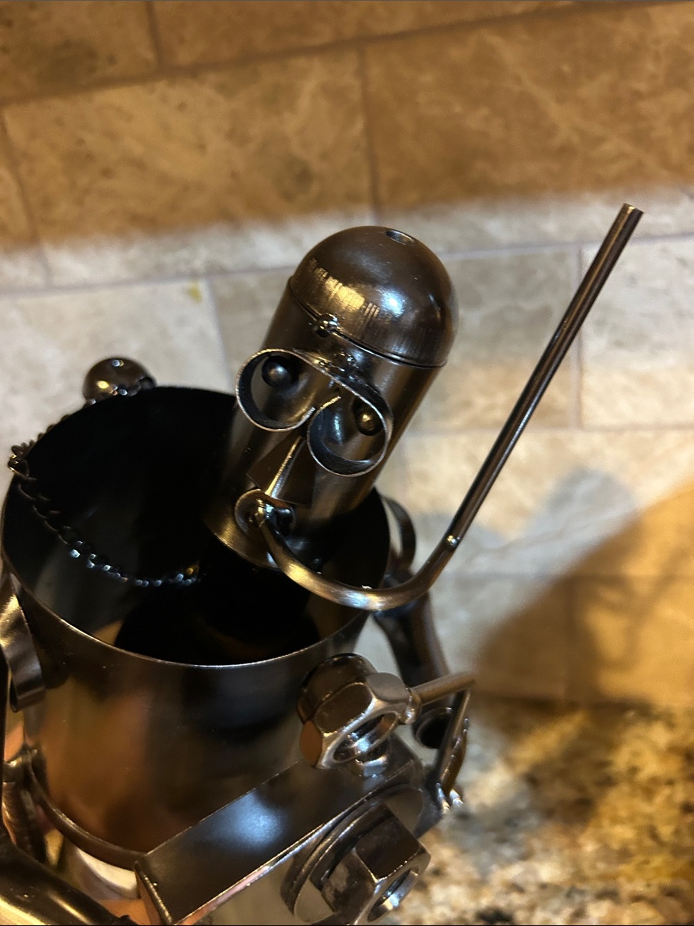 Scuba Diver Wine Bottle Holder will do the trick. scuba gear and camera, Nee - Picture 7 of 9